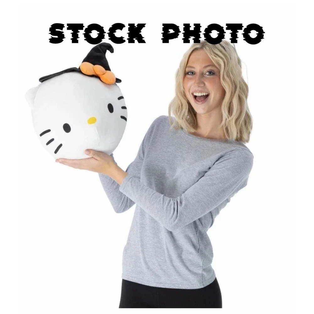 Hello Kitty Witchy Travel Cloud Pillow Sanrio Halloween Plush